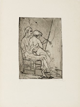  Autori vari : Lotto composto di 4 disegni e 55 incisioni.  Bruno Cassinari  (Piacenza, 1912 - Milano, 1992), Lino Bianchi Barriviera  (Montebelluna, 1906 - Acilia, 1985), Leonardo Castellani  (Faenza, 1896 - Urbino, 1984), Giacomo [pseud. di Manzoni Giacomo] Manz  (Bergamo, 1908 - Roma, 1991), Arturo Tosi  (1871 - 1956), Alberto Manfredi  (Reggio Emilia, 1930 - 2001), Ugo Attardi  (Sori, 1923 - Roma, 2006), Bruno Saetti  (Bologna, 1902 - 1984), Mino Maccari  (Siena, 1898 - Roma, 1989)  - Auction Ancient, Oriental, Modern and Contemporary Art  [II part] - Libreria Antiquaria Gonnelli - Casa d'Aste - Gonnelli Casa d'Aste