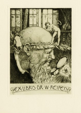  Guido Balsamo Stella  (Torino, 1882 - Asolo, 1941) : Lotto composto di 5 ex libris.  - Asta Arte Antica, Moderna e Contemporanea [parte II] - Libreria Antiquaria Gonnelli - Casa d'Aste - Gonnelli Casa d'Aste