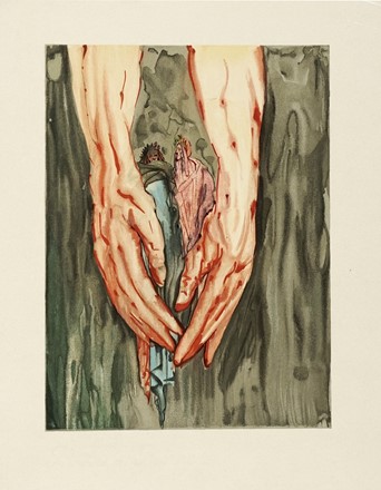  Alighieri Dante : La Divina Commedia. Illustrazioni di Dalì.  Salvador Dalì  (Figueres, 1904 - 1989)  - Asta Libri, autografi e manoscritti - Libreria Antiquaria Gonnelli - Casa d'Aste - Gonnelli Casa d'Aste