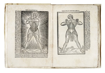  Berengario Jacopo : Anatomia Carpi. Isagoge breves perlucide ac uberime, in anatomiam humani corporis... Anatomia, Medicina  Mondino Liuzzi o Liucci (dei)  - Auction Books, autographs and manuscripts - Libreria Antiquaria Gonnelli - Casa d'Aste - Gonnelli Casa d'Aste