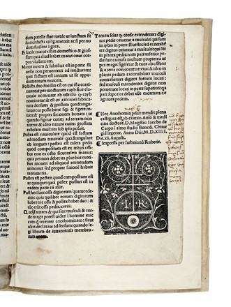  Berengario Jacopo : Anatomia Carpi. Isagoge breves perlucide ac uberime, in anatomiam humani corporis... Anatomia, Medicina  Mondino Liuzzi o Liucci (dei)  - Auction Books, autographs and manuscripts - Libreria Antiquaria Gonnelli - Casa d'Aste - Gonnelli Casa d'Aste