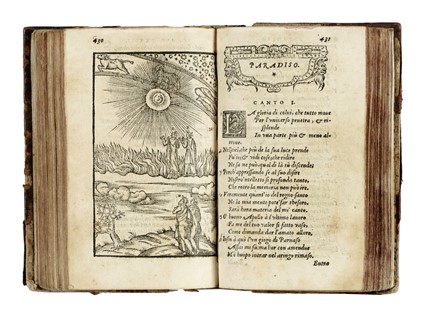  Alighieri Dante : Dante con nuove, et utili ispositioni. Aggiuntavi di più una tavola di tutti i vocaboli...  Alessandro Vellutello  - Asta Libri, autografi e manoscritti - Libreria Antiquaria Gonnelli - Casa d'Aste - Gonnelli Casa d'Aste