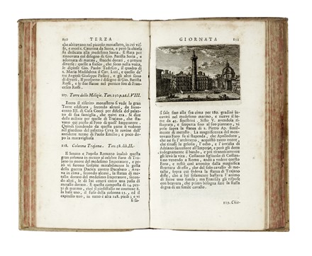  Vasi Giuseppe : Itinerario istruttivo diviso in otto stazioni o giornate per ritrovare con facilità tutte le antiche e moderne magnificenze di Roma...  - Asta Libri, autografi e manoscritti - Libreria Antiquaria Gonnelli - Casa d'Aste - Gonnelli Casa d'Aste