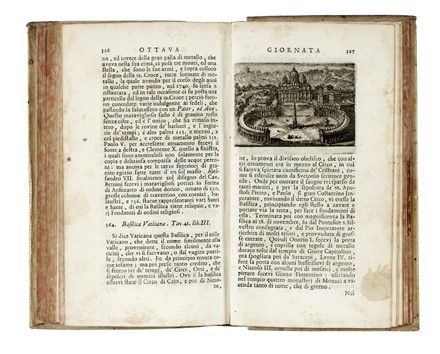  Vasi Giuseppe : Itinerario istruttivo diviso in otto stazioni o giornate per ritrovare con facilità tutte le antiche e moderne magnificenze di Roma...  - Asta Libri, autografi e manoscritti - Libreria Antiquaria Gonnelli - Casa d'Aste - Gonnelli Casa d'Aste