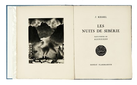  Kessel Joseph : Les nuits de Sibérie. eaux-fortes de Alexeieff.  Alexandre Alexeieff, Louis Hémon  - Asta Libri, autografi e manoscritti - Libreria Antiquaria Gonnelli - Casa d'Aste - Gonnelli Casa d'Aste