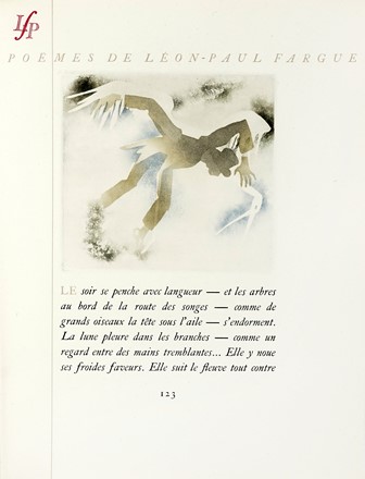  Fargue Léon-Paul : Poèmes.  Alexandre Alexeieff  - Asta Libri, autografi e manoscritti - Libreria Antiquaria Gonnelli - Casa d'Aste - Gonnelli Casa d'Aste