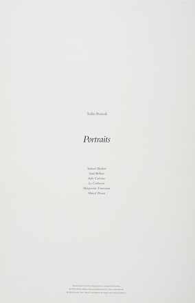  Pericoli Tullio : Portraits.  - Asta Libri, autografi e manoscritti - Libreria Antiquaria Gonnelli - Casa d'Aste - Gonnelli Casa d'Aste
