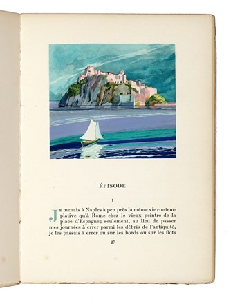  Brunelleschi Umberto : Lotto di 4 illustrati francesi di primo Novecento, con i raffinati pochoirs di Umberto Brunelleschi.  François-Marie Arouet (de) Voltaire, Alphonse (de) Lamartine  (1790 - 1869), Jean Dorsenne  - Asta Libri, autografi e manoscritti - Libreria Antiquaria Gonnelli - Casa d'Aste - Gonnelli Casa d'Aste
