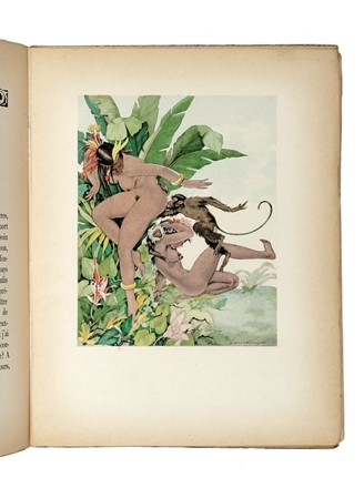  Brunelleschi Umberto : Lotto di 4 illustrati francesi di primo Novecento, con i raffinati pochoirs di Umberto Brunelleschi.  François-Marie Arouet (de) Voltaire, Alphonse (de) Lamartine  (1790 - 1869), Jean Dorsenne  - Asta Libri, autografi e manoscritti - Libreria Antiquaria Gonnelli - Casa d'Aste - Gonnelli Casa d'Aste