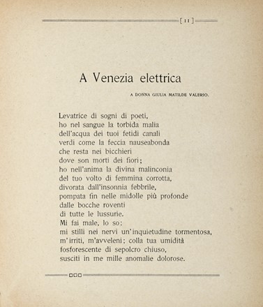  Govoni Corrado : Poesie elettriche. 5° migliaio.  - Asta Libri, autografi e manoscritti - Libreria Antiquaria Gonnelli - Casa d'Aste - Gonnelli Casa d'Aste