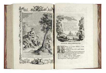  Tasso Torquato : La Gerusalemme liberata [...] Con le figure di Giambatista Piazzetta alla sacra real maestà di Maria Teresa d'Austria...  Giovanni Battista Piazzetta  (Venezia, 1683 - 1754)  - Asta Libri, autografi e manoscritti - Libreria Antiquaria Gonnelli - Casa d'Aste - Gonnelli Casa d'Aste