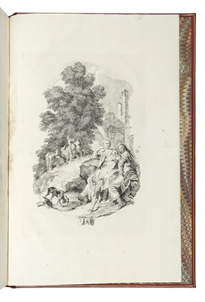  Tasso Torquato : La Gerusalemme liberata [...] Con le figure di Giambatista Piazzetta alla sacra real maestà di Maria Teresa d'Austria...  Giovanni Battista Piazzetta  (Venezia, 1683 - 1754)  - Asta Libri, autografi e manoscritti - Libreria Antiquaria Gonnelli - Casa d'Aste - Gonnelli Casa d'Aste