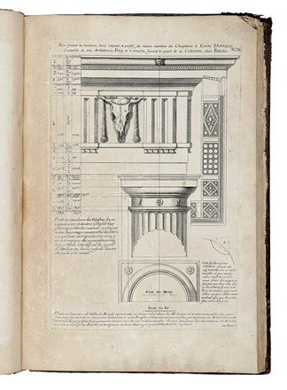  Bosse Abraham : Traité des manieres de dessiner les o'rdres de l'architecture antique en toutes leurs parties...  - Asta Libri, autografi e manoscritti - Libreria Antiquaria Gonnelli - Casa d'Aste - Gonnelli Casa d'Aste