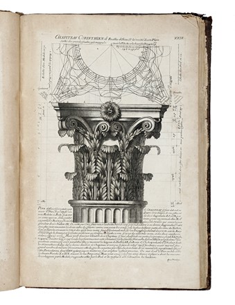  Bosse Abraham : Traité des manieres de dessiner les o'rdres de l'architecture antique en toutes leurs parties...  - Asta Libri, autografi e manoscritti - Libreria Antiquaria Gonnelli - Casa d'Aste - Gonnelli Casa d'Aste
