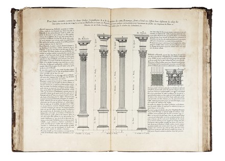  Bosse Abraham : Traité des manieres de dessiner les o'rdres de l'architecture antique en toutes leurs parties...  - Asta Libri, autografi e manoscritti - Libreria Antiquaria Gonnelli - Casa d'Aste - Gonnelli Casa d'Aste