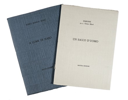  Macrì Oreste : Un sacco d'uomo.  Silvio Loffredo  (Parigi, 1920 - Trebiano, 2013)  - Asta Libri, autografi e manoscritti - Libreria Antiquaria Gonnelli - Casa d'Aste - Gonnelli Casa d'Aste