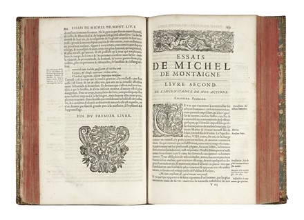  Montaigne Michel Eyquem (de) : Les Essais [...]. Nouvelle edition exactement purgée des defauts des precedentes...  - Asta Libri, autografi e manoscritti - Libreria Antiquaria Gonnelli - Casa d'Aste - Gonnelli Casa d'Aste