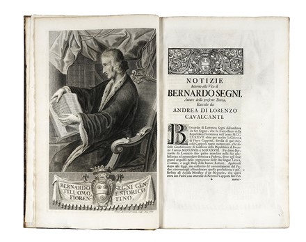  Segni Bernardo : Storie fiorentine [...] dall'anno 1527 al 1555. Colla vita di Niccolò Capponi...  Gottfried Philipp (von) Spannagel  - Asta Libri, autografi e manoscritti - Libreria Antiquaria Gonnelli - Casa d'Aste - Gonnelli Casa d'Aste