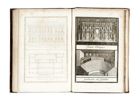  Vendramini Mosca Francesco : Descrizione delle architetture, pitture e scolture [sic] di Vicenza, con alcune osservazioni [...] Parte prima [-seconda].  Cristoforo Dall'Acqua  (Vicenza, 1734 - 1787)  - Asta Libri, Autografi e Manoscritti - Libreria Antiquaria Gonnelli - Casa d'Aste - Gonnelli Casa d'Aste