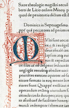  Caracciolus Robertus : Sermones quadragesimales de poenitentia. Incunabolo, Religione, Miniatura, Collezionismo e Bibliografia, Collezionismo e Bibliografia  - Auction Books, autographs and manuscripts - Libreria Antiquaria Gonnelli - Casa d'Aste - Gonnelli Casa d'Aste