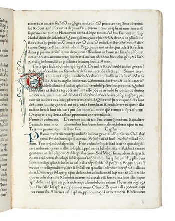 Caracciolus Robertus : Sermones quadragesimales de poenitentia. Incunabolo, Religione, Miniatura, Collezionismo e Bibliografia, Collezionismo e Bibliografia  - Auction Books, autographs and manuscripts - Libreria Antiquaria Gonnelli - Casa d'Aste - Gonnelli Casa d'Aste