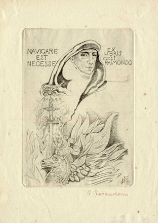  Raoul Dal Molin Ferenzona  (Firenze, 1879 - Milano, 1946) : Lotto composto di 3 incisioni.  - Auction Arte Antica, Moderna e Contemporanea [parte II] - Libreria Antiquaria Gonnelli - Casa d'Aste - Gonnelli Casa d'Aste