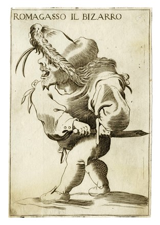  Giovanni Florimi  (Siena (?) incisore ed, ) : Il tedeschino che li piace il vino / Romagasso il bizarro.  - Asta Arte Antica, Moderna e Contemporanea [parte I] - Libreria Antiquaria Gonnelli - Casa d'Aste - Gonnelli Casa d'Aste