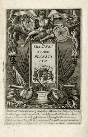  Henri Le Roy  (Rotterdam, 1579 - attivo in Francia fino al, 1652) : Imagines Septem Planetarum / Quo Iussa Iovis.  - Auction Arte Antica, Moderna e Contemporanea [parte I] - Libreria Antiquaria Gonnelli - Casa d'Aste - Gonnelli Casa d'Aste