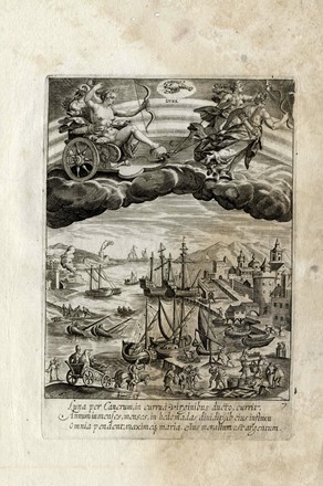  Henri Le Roy  (Rotterdam, 1579 - attivo in Francia fino al, 1652) : Imagines Septem Planetarum / Quo Iussa Iovis.  - Auction Arte Antica, Moderna e Contemporanea [parte I] - Libreria Antiquaria Gonnelli - Casa d'Aste - Gonnelli Casa d'Aste