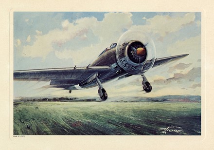  Amleto Fiore  (1920 - 2000, ) : Lotto composto di 4 incisioni a tema aereo.  - Asta Arte Antica, Moderna e Contemporanea [parte II] - Libreria Antiquaria Gonnelli - Casa d'Aste - Gonnelli Casa d'Aste