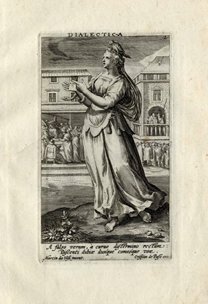  Crispijn Van de Passe de Oude  (Arnemuiden, 1564 - Utrecht, 1637) : Le sette arti liberali.  - Auction Arte Antica, Moderna e Contemporanea [parte I] - Libreria Antiquaria Gonnelli - Casa d'Aste - Gonnelli Casa d'Aste