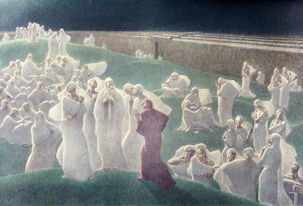  Amos Nattini  (Genova, 1892 - Parma, 1985) : La Divina Commedia - Inferno. Illustrata da Amos Nattini  Dante Alighieri  - Asta Arte Antica, Moderna e Contemporanea [parte II] - Libreria Antiquaria Gonnelli - Casa d'Aste - Gonnelli Casa d'Aste