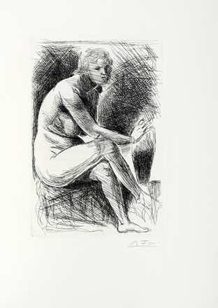  Funi Achille : Lotto di 4 edizioni con le incisioni originali di Achille Funi, in legatura editoriale.  Ugo Foscolo  (1778 - 1827), Gaius Valerius Catullus, Giosuè Carducci  (1835 - 1907)  - Asta Libri, Autografi e Manoscritti - Libreria Antiquaria Gonnelli - Casa d'Aste - Gonnelli Casa d'Aste