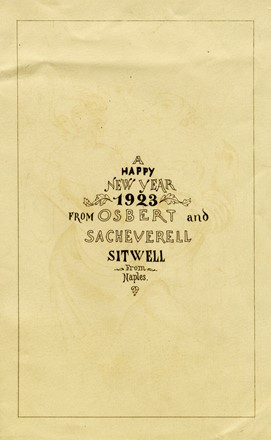  Gino Severini  (Cortona, 1883 - Parigi, 1966) : Colombina - Biglietto di auguri per il nuovo anno.  - Asta Arte Antica, Moderna e Contemporanea [parte II] - Libreria Antiquaria Gonnelli - Casa d'Aste - Gonnelli Casa d'Aste