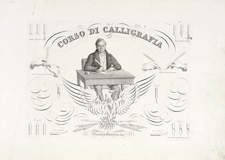 Sella Antonio : [Corso di calligrafia].  Giacomo Bonanni  - Asta Libri, Autografi e Manoscritti - Libreria Antiquaria Gonnelli - Casa d'Aste - Gonnelli Casa d'Aste