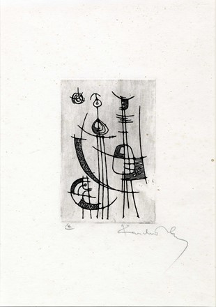  Vasilij Vasil'evic Kandinskij  (Mosca, 1866 - Neuilly-sur-Seine, 1944) : Senza titolo.  - Auction Arte Antica, Moderna e Contemporanea [parte II] - Libreria Antiquaria Gonnelli - Casa d'Aste - Gonnelli Casa d'Aste