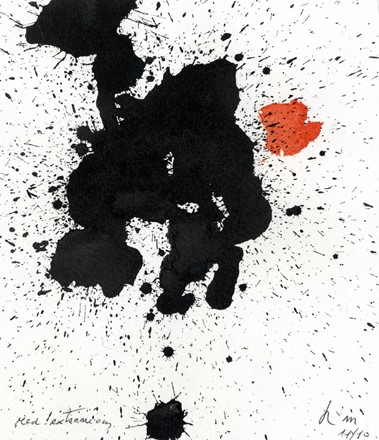  Robert Motherwell  (Aberdeen, 1915 - Provincetown, 1991) : Untitled.  Eraldo Di Vita  - Asta Arte Antica, Moderna e Contemporanea [parte II] - Libreria Antiquaria Gonnelli - Casa d'Aste - Gonnelli Casa d'Aste