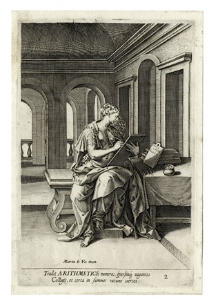  Philippe Thomassin  (Troyes, 1562 - Roma, 1622) : Grammatica / Aritmetica / Astrologia / Geometria / Retorica / Dialettica.  - Auction Arte Antica, Moderna e Contemporanea [parte I] - Libreria Antiquaria Gonnelli - Casa d'Aste - Gonnelli Casa d'Aste
