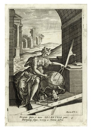  Philippe Thomassin  (Troyes, 1562 - Roma, 1622) : Grammatica / Aritmetica / Astrologia / Geometria / Retorica / Dialettica.  - Auction Arte Antica, Moderna e Contemporanea [parte I] - Libreria Antiquaria Gonnelli - Casa d'Aste - Gonnelli Casa d'Aste