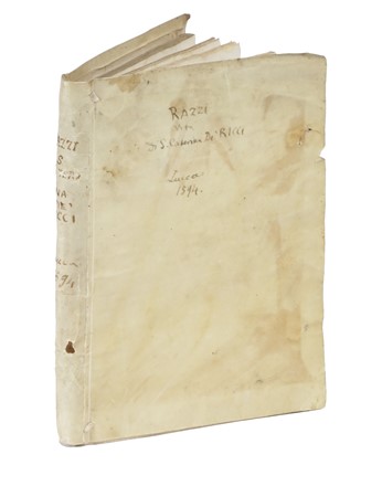  Razzi Serafino : La vita della reverenda serua di Dio, la madre suor Caterina de Ricci, monaca del venerabile monastero di S. Vincenzio di Prato...  - Asta Libri, Autografi e Manoscritti - Libreria Antiquaria Gonnelli - Casa d'Aste - Gonnelli Casa d'Aste