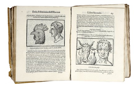  Della Porta Giovan Battista : La Fisonomia dell'huomo [...] libri sei. Tradotti di latino in volgare, e dall'istesso Autore accresciuti di figure...  - Asta Libri, Autografi e Manoscritti - Libreria Antiquaria Gonnelli - Casa d'Aste - Gonnelli Casa d'Aste