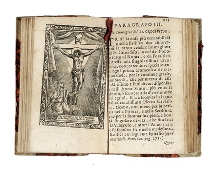  Marangoni Giovanni : [Il divoto pellegrino guidato, ed istruito nella visita delle quattro Basiliche di Roma...].  - Asta Libri, Autografi e Manoscritti - Libreria Antiquaria Gonnelli - Casa d'Aste - Gonnelli Casa d'Aste