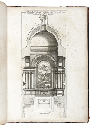  De Rossi Giovanni Giacomo : Insignium Romae templorum prospectus exteriores interioresque a celebrioribus architectis inventi...  Giovanni Francesco Venturini, Giovanni Battista Falda  (Valduggia, 1643 - Roma, 1678)  - Asta Libri, Autografi e Manoscritti - Libreria Antiquaria Gonnelli - Casa d'Aste - Gonnelli Casa d'Aste
