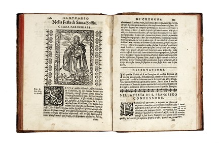  Merula Pellegrino : Santuario di Cremona, nel quale si contengono non solo le vite dè Santi di tutte le chiese, e di quelli, i cui corpi in alcune di esse si riposano, ma anche le reliquie, e cose notabili di ciascuna di esse...  - Asta Libri, Autografi e Manoscritti - Libreria Antiquaria Gonnelli - Casa d'Aste - Gonnelli Casa d'Aste