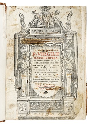  Vergilius Maro Publius : Opera cum Servij, Donati et Ascensij commentarijs nunc primum suae integritati restitutis...  - Asta Libri, Autografi e Manoscritti - Libreria Antiquaria Gonnelli - Casa d'Aste - Gonnelli Casa d'Aste