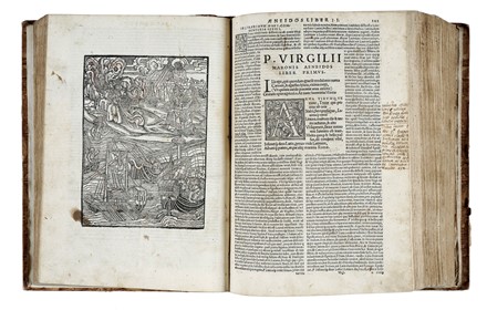  Vergilius Maro Publius : Opera cum Servij, Donati et Ascensij commentarijs nunc primum suae integritati restitutis...  - Asta Libri, Autografi e Manoscritti - Libreria Antiquaria Gonnelli - Casa d'Aste - Gonnelli Casa d'Aste