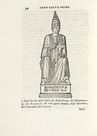  Manni Domenico Maria : Istoria degli anni santi dal loro principio fino al presente del MDCCL...  - Asta Libri, Autografi e Manoscritti - Libreria Antiquaria Gonnelli - Casa d'Aste - Gonnelli Casa d'Aste