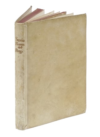 Bracciolini Poggio : Istoria di M. Poggio Fiorentino. Tradotta di Latino in Volgare da Iacopo suo figliuolo...  - Asta Libri, Autografi e Manoscritti - Libreria Antiquaria Gonnelli - Casa d'Aste - Gonnelli Casa d'Aste