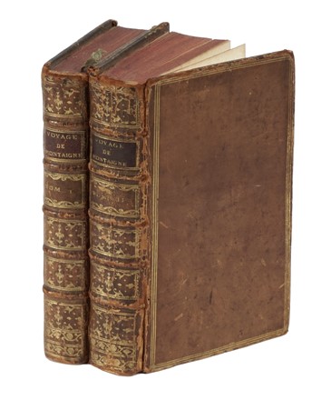  Montaigne Michel Eyquem (de) : Journal du Voyage [...] en Italie, par la Suisse & l'Allemagne en 1580 & 1581 [...] Tome premier [- second].  - Asta Libri, Autografi e Manoscritti - Libreria Antiquaria Gonnelli - Casa d'Aste - Gonnelli Casa d'Aste