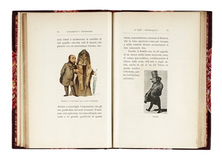  Signorini Telemaco : Caricaturisti e caricaturati al Caffè Michelangiolo.  - Asta Libri, Autografi e Manoscritti - Libreria Antiquaria Gonnelli - Casa d'Aste - Gonnelli Casa d'Aste